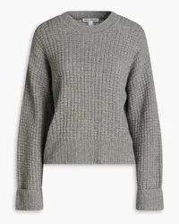 Autumn Cashmere Waffle-knit cashmere sweater - Gray Gray