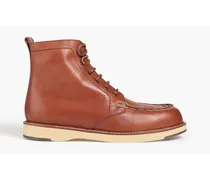Gomma leather boots - Brown