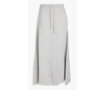 Atico cashmere maxi skirt - Gray