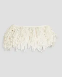 Jacquemus La Maille loop-knit alpaca-blend top - White White