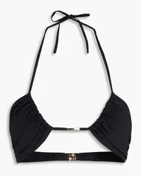 Melissa Odabash Luxor ruched bikini top - Black Black