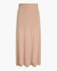 Joseph Silk-blend midi skirt - Neutral Neutral