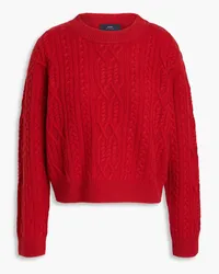 arch4 Smithfield cable-knit cashmere sweater - Red Red