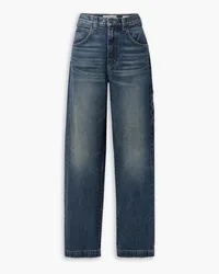 Nili Lotan Aaron high-rise straight-leg jeans - Blue Blue