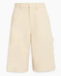 Rag & Bone Cavalry wool-blend twill shorts - White White