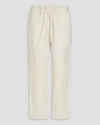 Jacquemus Pigiami cotton-ripstop drawstring pants - White White