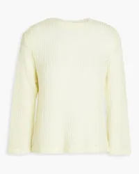 Vince Ribbed-knit sweater - Yellow Yellow