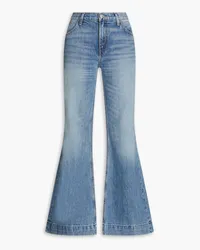 RE/DONE 70s low-rise flared jeans - Blue Blue