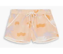 Hanna printed voile shorts - Yellow