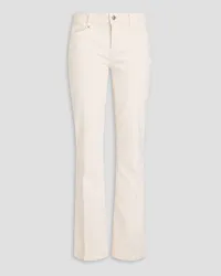 Paige Laurel Canyon low-rise flared jeans - White White