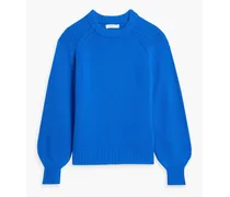 Wool and cashmere-blend sweater - Blue