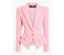 Balmain Wool-twill blazer - Pink Pink