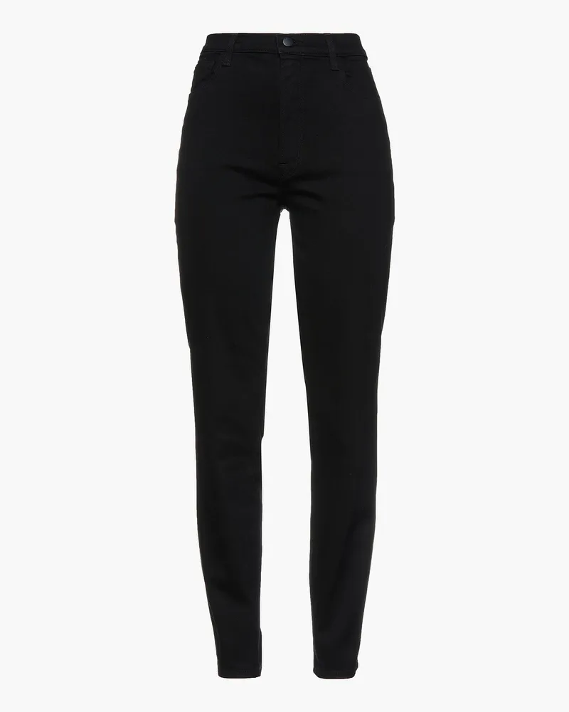 J Brand Teagan high-rise skinny jeans - Black Black