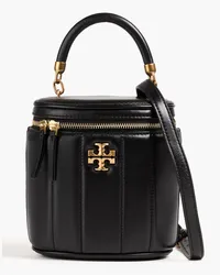 Tory Burch Quilted leather tote - Black Black