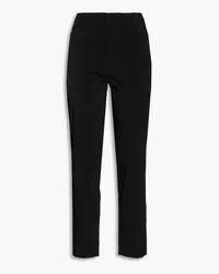 Ganni Crepe tapered pants - Black Black