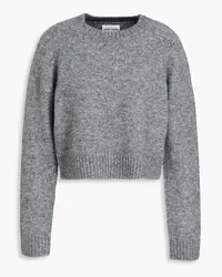 Antik Batik Tiba cropped knitted sweater - Gray Gray