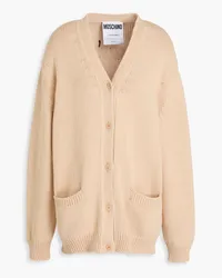 Moschino Cotton-blend cardigan - Neutral Neutral