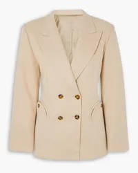 Blazé Milano Faith double-breasted wool blazer - Neutral Neutral