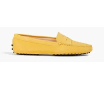 Gommino suede loafers - Yellow