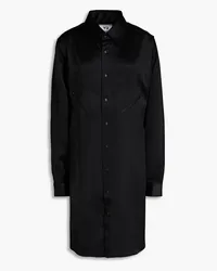 Y-3 Satin shirt dress - Black Black