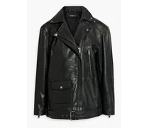 Deedee leather biker jacket - Black