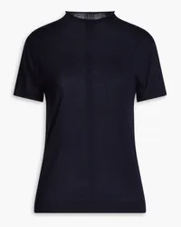 N.Peal Cashmere top - Blue Blue