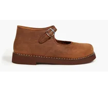 Nubuck loafers - Brown