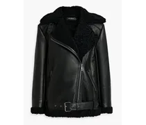 Amelia shearling jacket - Black