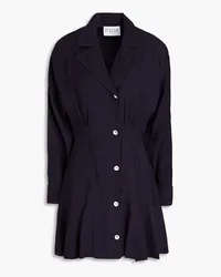 Claudie Pierlot Twill mini shirt dress - Blue Blue