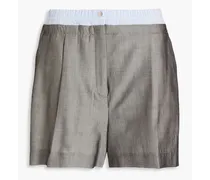 Jaures wool-blend shorts - Gray