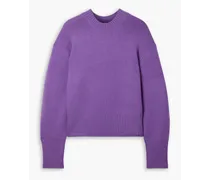 Wool-blend sweater - Purple