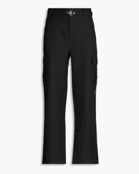 J.W.Anderson Belted twill cargo pants - Black Black