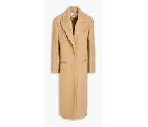 Manteau wool-blend felt coat - Neutral