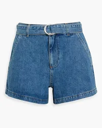 Frame Denim Belted denim shorts - Blue Blue