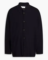 Studio Nicholson Rivel oversized cotton shirt - Blue Blue