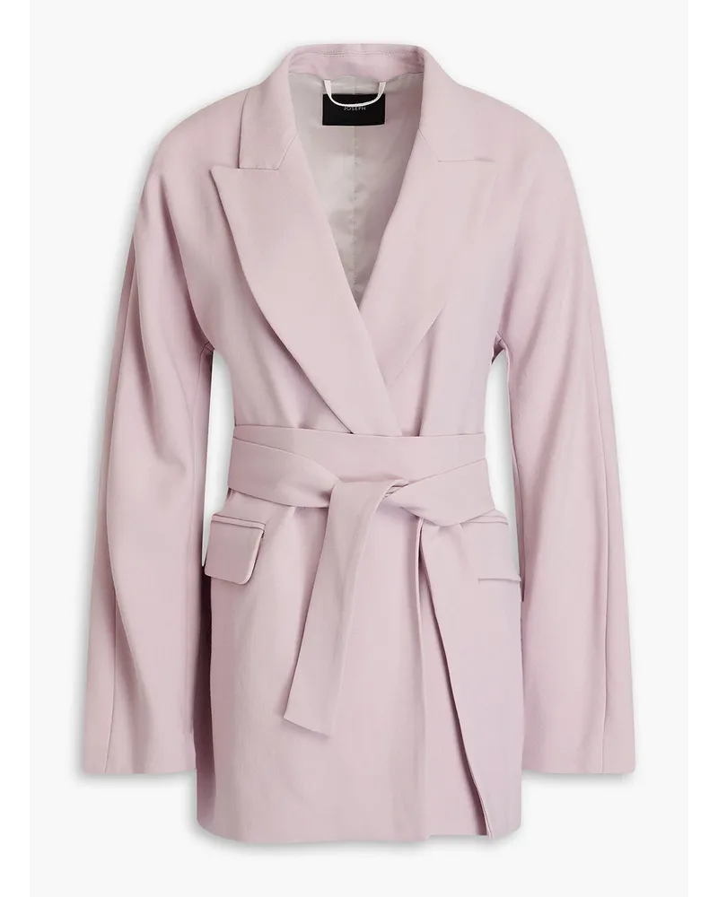 Joseph Double-breasted stretch-twill blazer - Pink Pink