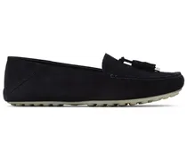 Mocassini Dot Sole in camoscio