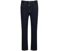Dsquared2 Jeans 642 in denim di cotone stretch Blu