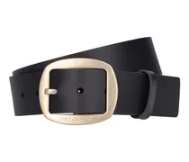 Dolce & Gabbana Cintura in pelle 4cm Nero