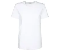 T-shirt in jersey di cotone con tasca