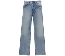 Jeans dritti D-Macro in denim di cotone