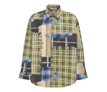 Camicia Setar in cotone patchwork