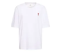 T-shirt Red Ami De Coeur in jersey di cotone