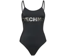 Body in techno jersey stretch