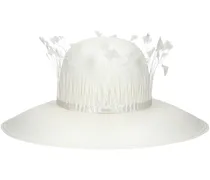 Cappello panama Violet in paglia / decorazioni