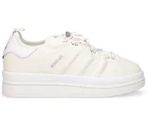 Moncler Sneakers Moncler x adidas Campus in pelle Bianco