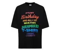 T-shirt It’s My Birthday in cotone con stampa