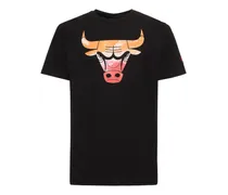T-shirt Chicago Bulls in cotone con stampa