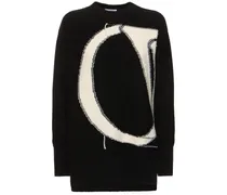 Maglia OW in misto lana con logo