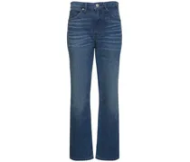 Jeans dritti 70s in denim di cotone